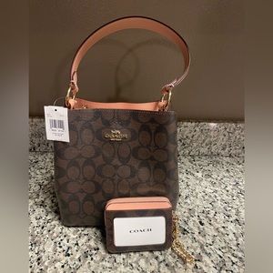 Coach Bucket Purse & Coin Purse - NWT